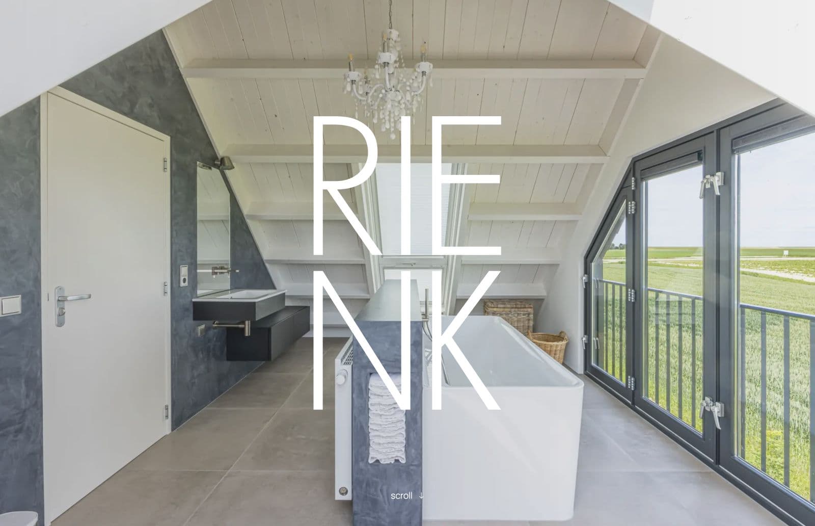 Homepage van Rienk Designbadkamers